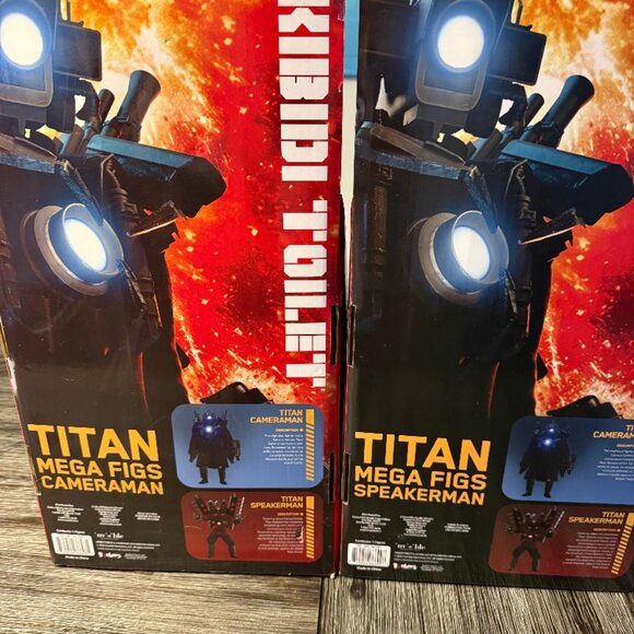 New Skibidi Toilet 24” Titan Figure - Speakerman & Cameraman - Picture 3 of 3